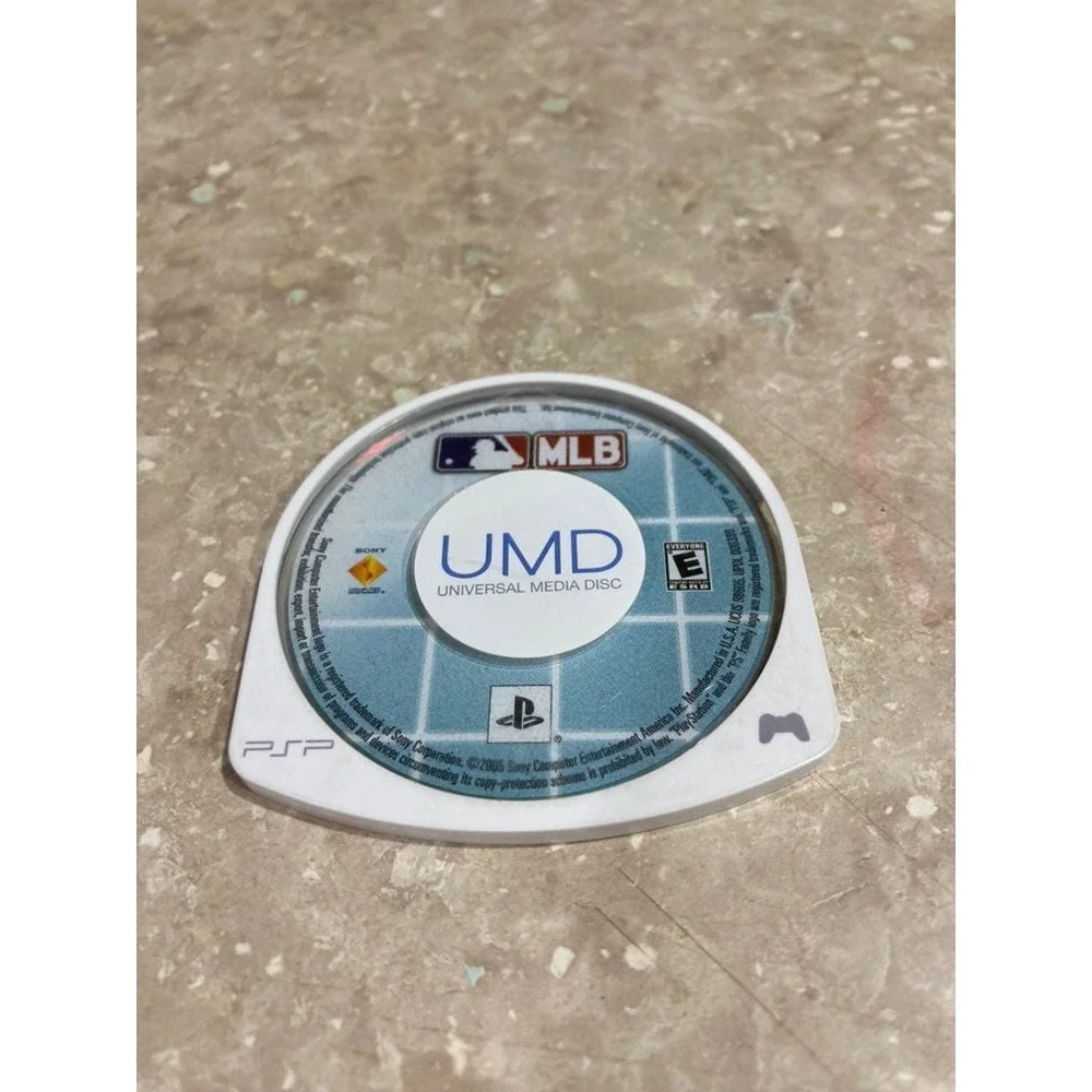 Sony MLB Video Game PSP N/A White UMD Disc Only Sports Baseball